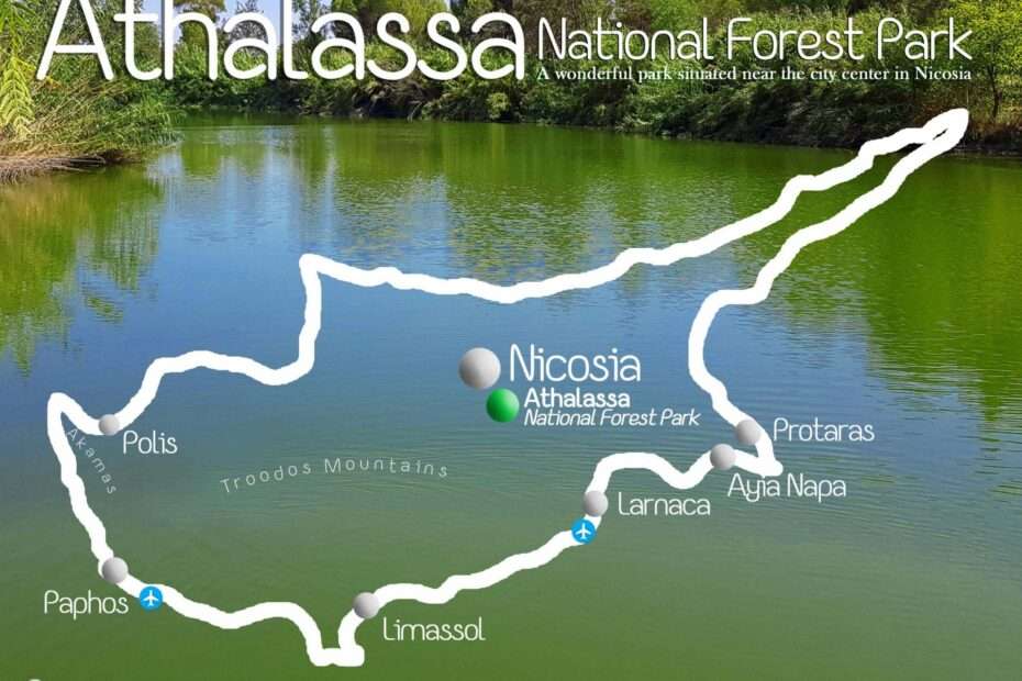Athalassa Forest Park Map scaled 1